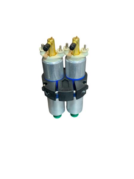 Kraftstoffpumpenhalter Audi für 2 x e3L Pierburg-Pumpen Kraftstoffpumpenhalter Audi für 2 x e3L Pierburg-Pumpen