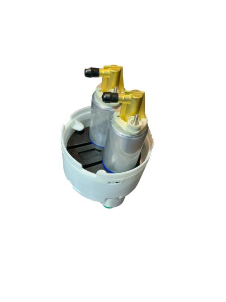 Kraftstoffpumpenhalter Audi für 2 x e3L Pierburg-Pumpen Kraftstoffpumpenhalter Audi für 2 x e3L Pierburg-Pumpen
