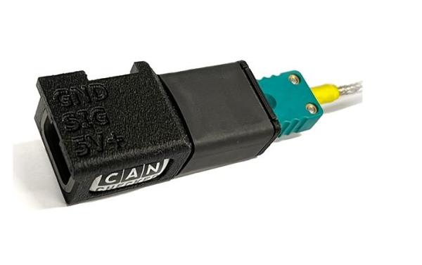 TCC01 - 1fach Typ K Wandler auf ANALOG / DTM 3-polig