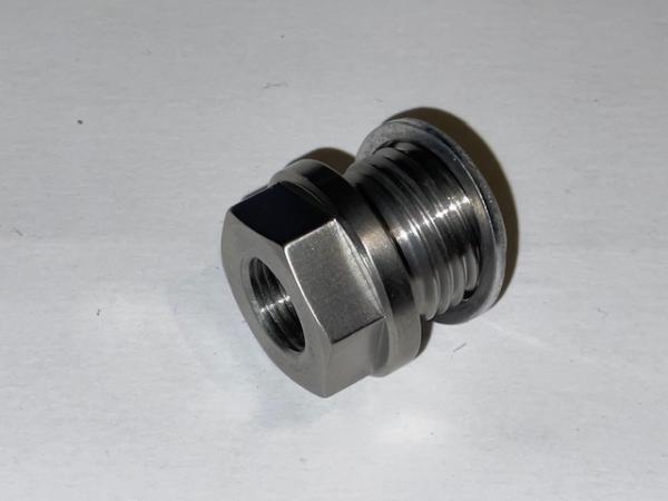 Gewindeadapter für Öldrucksensor für 1/8NPT Gewinde Audi 5 Zylinder 10V / 20V - Edelstahl Gewindeadapter für Öldrucksensor für 1/8NPT Gewinde Audi 5 Zylinder 10V / 20V - Edelstahl