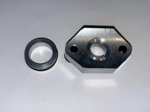 Aluminiumadapter Flansch für MAP Sensor Audi 1.8T und TDI Motoren Aluminiumadapter Flansch für MAP Sensor Audi 1.8T und TDI Motoren