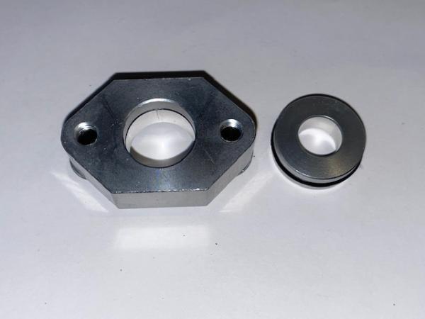 Aluminiumadapter Flansch für MAP Sensor VAG 1.8T / TDI / 1.8 TSI / 2.0 TSI / TFSI Aluminiumadapter Flansch für MAP Sensor VAG 1.8T / TDI / 1.8 TSI / 2.0 TSI / TFSI