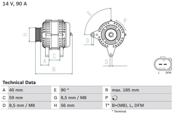 Generator BOSCH Audi A2 / VW im Tausch