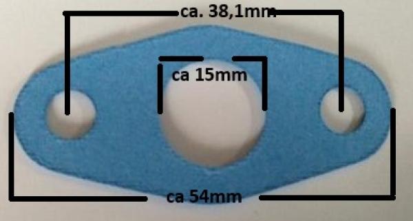 Dichtung Turbolader Ölzulaufleitung T3 / T4 Garrett