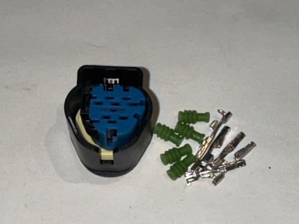 Stecker mit Pins und Dichtringen (Bosch Trapez Stecker) Kit