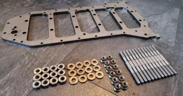 Blockversteifungsplattenkit Audi 5 Zylinder mit Hochfesten Schraubensatz