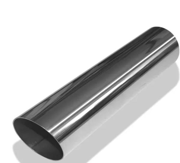 Anschweißendrohr Typ 14 Ø 70 mm / Länge: 300 mm - rund / uneingerollt / 15° abgeschrägt / ohne Absorber - FOX