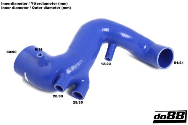 Ansaugschlauch Audi S3 8L / TT 8N 1.8 Turbo - Silikon - do88