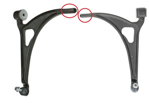 Lenkerlagerung (Gummi-Metall Lager) Audi A2 - Vorderachse links oder rechts