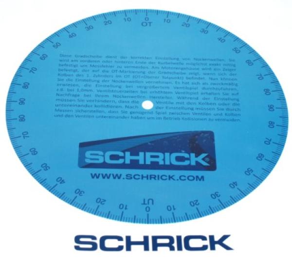 Gradscheibe Schrick Aluminium Gradscheibe Schrick Aluminium