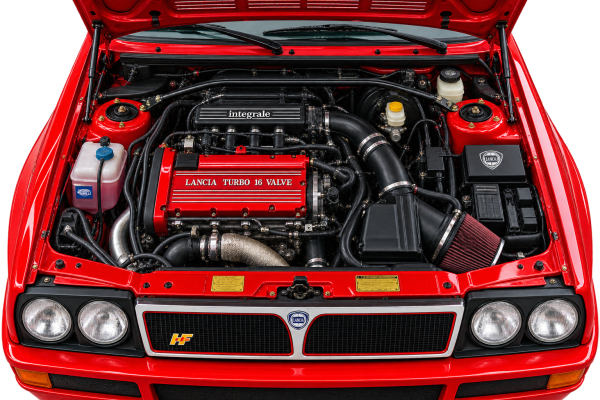 Performance Aluminium Wasserkühler Lancia Delta Integrale 8V / 16V