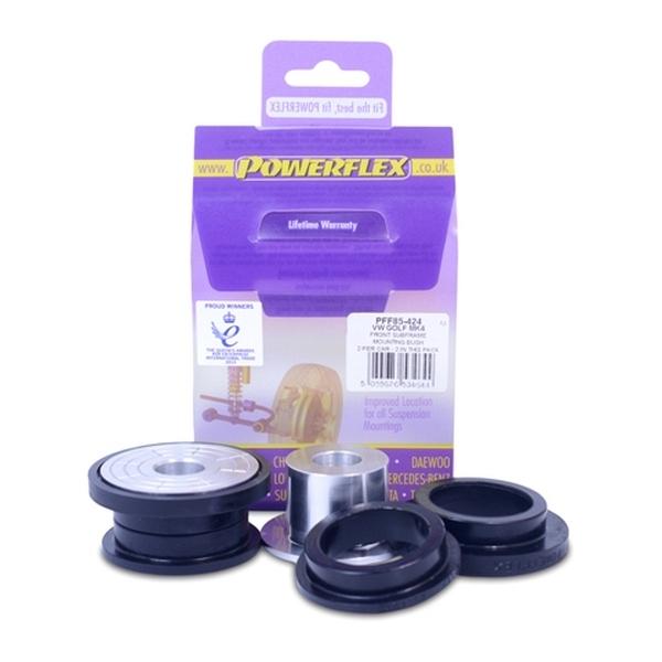 Powerflex PU Lager Vorderachsaufnahme Audi A3 S3 8L, TT Golf 4