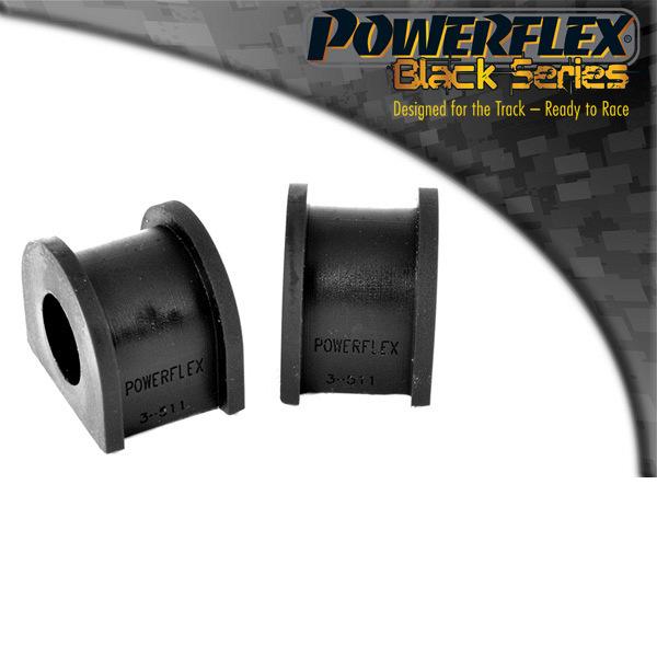 Powerflex Buchsen Stabilisator hinten an Fahrgestell 14mm für Audi S3 / TT / A3 Quattro