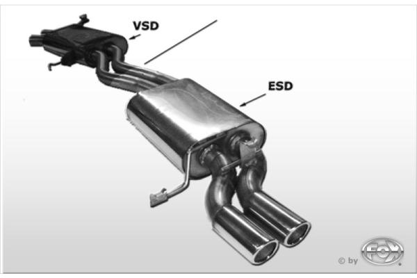 Edelstahlvorschalldämpfer Audi 200 20V Edelstahlvorschalldämpfer Audi 200 20V