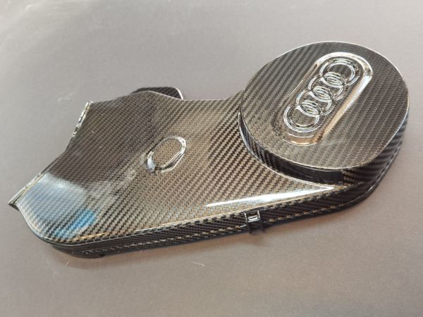 Carbon Zahnriemenabdeckung für verstellbares NW Rad, Audi S2 RS2 S4 S6 C4