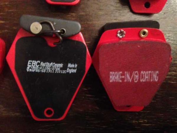 EBC Red Stuff Beläge Audi S4/S6/S6plus HP2 Bremse, Satz EBC Red Stuff Beläge Audi S4/S6/S6plus HP2 Bremse, Satz