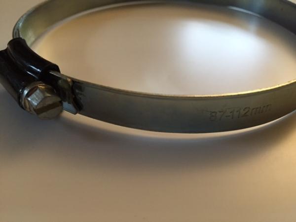 Schlauchschellen HD schwarz 87-112mm Schlauchschellen HD schwarz 87-112mm