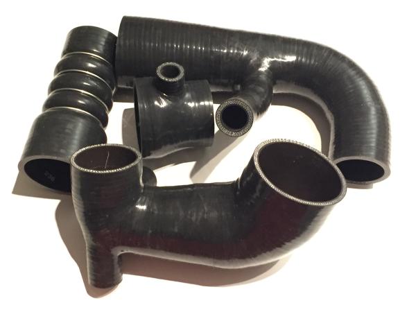 Silikonschlauchkit 4 teilig Audi 200 20V schwarz Silikonschlauchkit 4 teilig Audi 200 20V schwarz