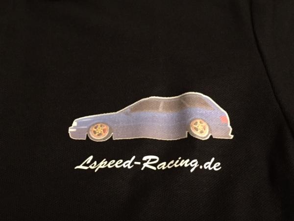 Lspeed Racing RS Polohemd schwarz