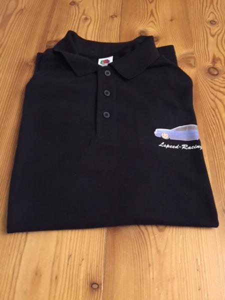 Lspeed Racing RS Polohemd schwarz Lspeed Racing RS Polohemd schwarz