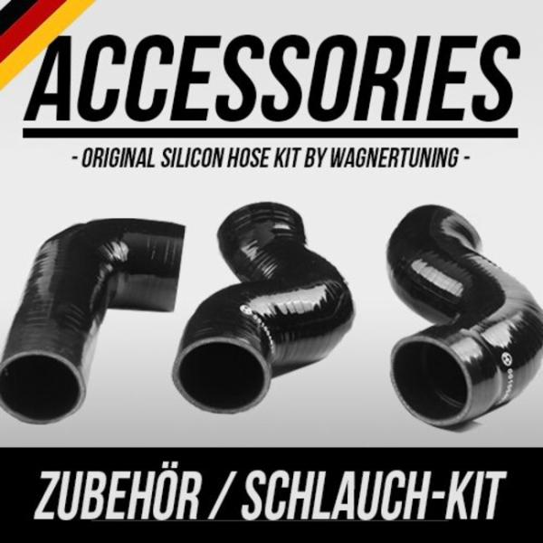 Silikonschlauch Kit Audi / VW 1,6 / 2,0 TDI schwarz