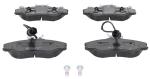 ATE Bremsbelagsatz Audi Girling 60 - Satz für die Vorderachse