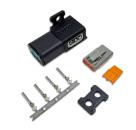 TCC01 - 1fach Typ K Wandler auf ANALOG / DTM 3-polig