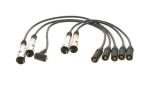 Zündleitungssatz 4 Zylinder VW/Audi Typ89/B4/44/C4/81