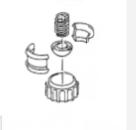 Kugelschale für Schalthebel Audi VW