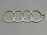 Schlüsselanhänger Audi Ringe - Alu
