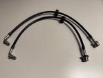 Stahlflex Bremsleitungssatz für Performance Bremsanlagen Audi - kurze Version