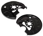 2x Ankerbleche, Spritzschutz, Hinterachse, VW Golf 1/2/3, Umbau 256 mm-Bremse
